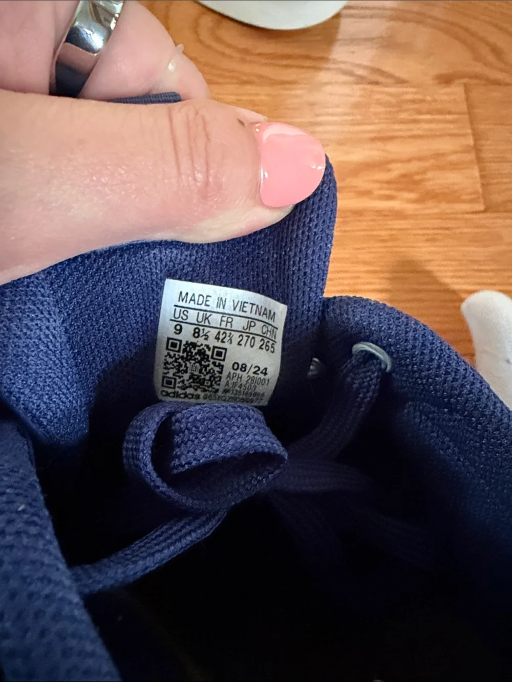 adidas Navy Daily 4.0 Sneakers